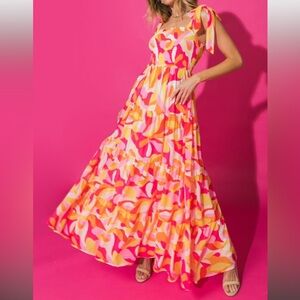 Flying Tomato Multicolor MaxiDress